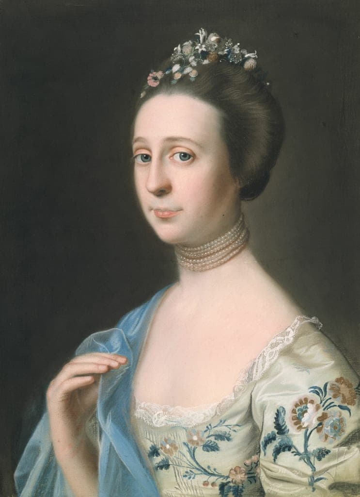 Mrs. Henry Hill (Anna Barrett) by John Singleton Copley (American, 1738–1815) — fine art print