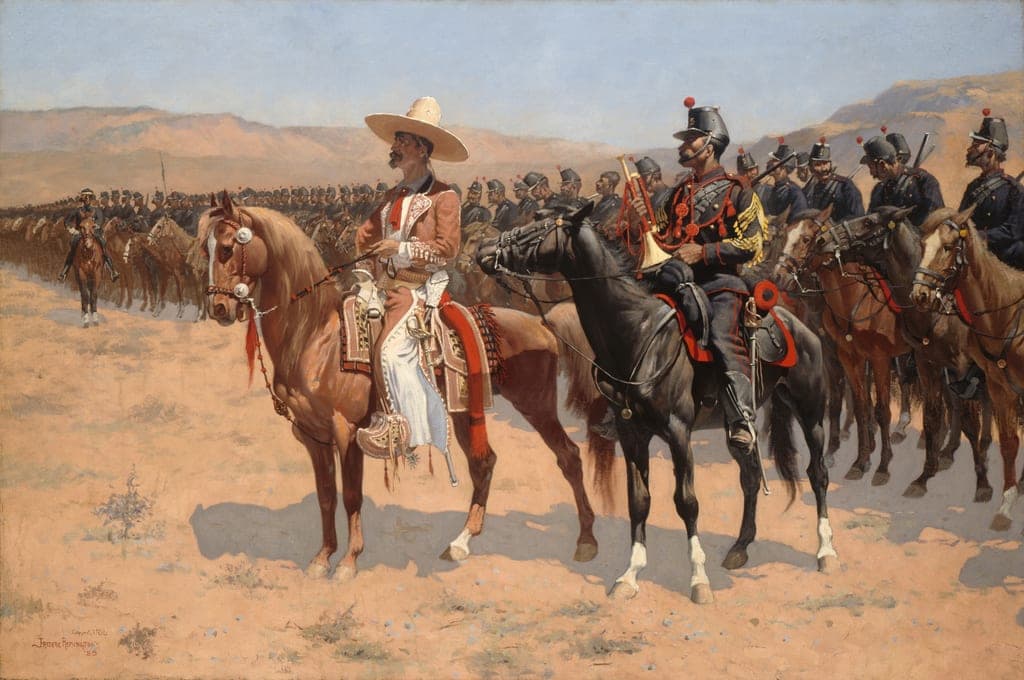 The Mexican Major by Frederic Remington (American, 1861–1909) — fine art print