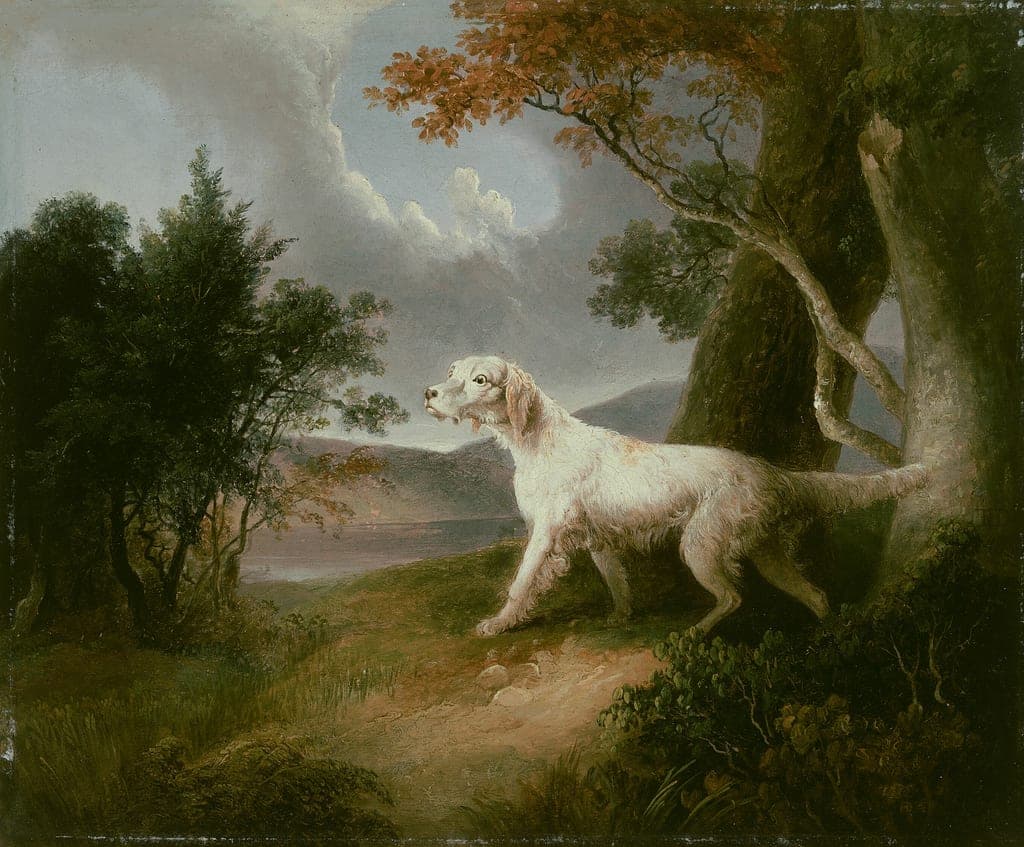 Landscape with Dog by Thomas Doughty
American, 1793–1856 — fine art print