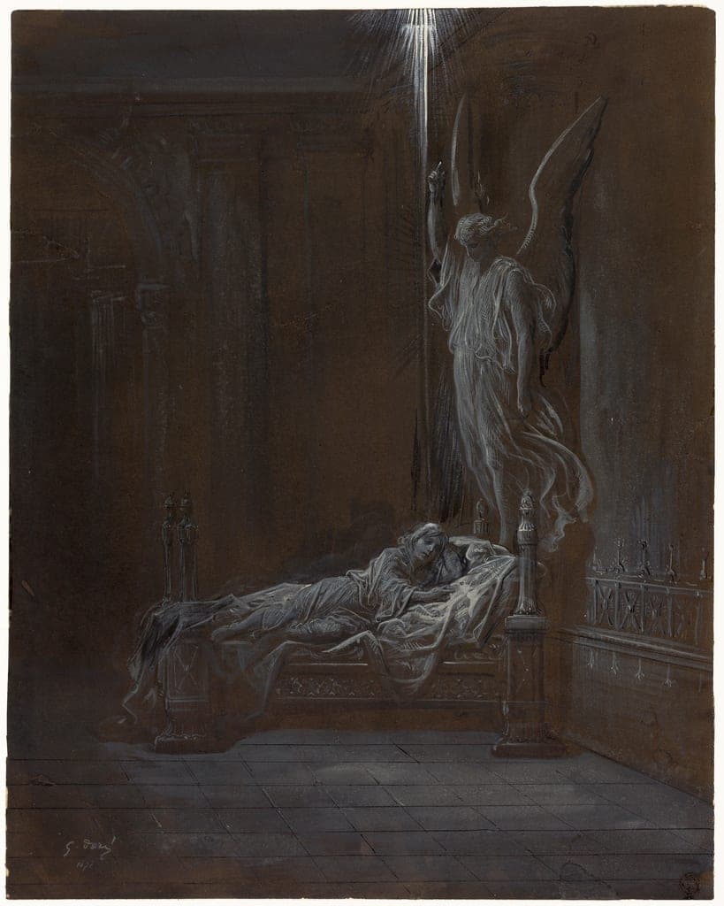 The Calling of Samuel by Gustave Doré
French, 1832-1883 — fine art print
