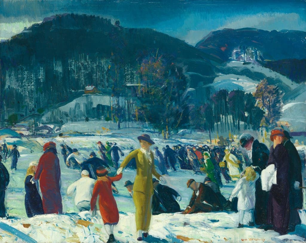 Love of Winter by George Wesley Bellows (American, 1882–1925) — fine art print