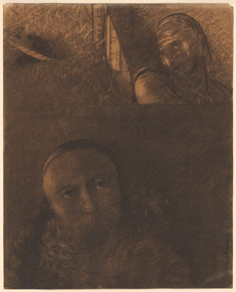Faust and Mephistopheles by Odilon Redon
French, 1840-1916 — fine art print