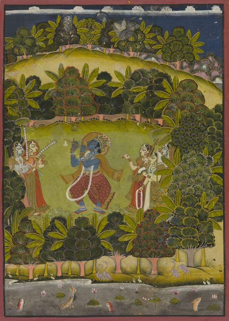 Krishna Fluting for the Gopis by India
Rajasthan, Jodhpur — fine art print