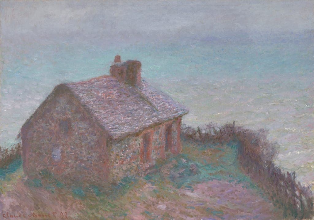 The Customs House at Varengeville by Claude Monet (French, 1840–1926) — fine art print