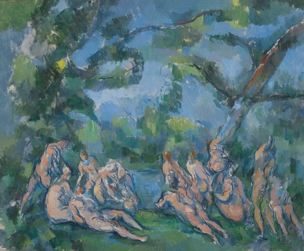 The Bathers by Paul Cezanne (French, 1839–1906) — fine art print