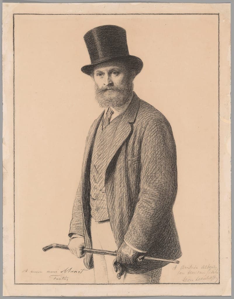 Portrait of Édouard Manet by Henri Fantin-Latour
French, 1836-1904 — fine art print