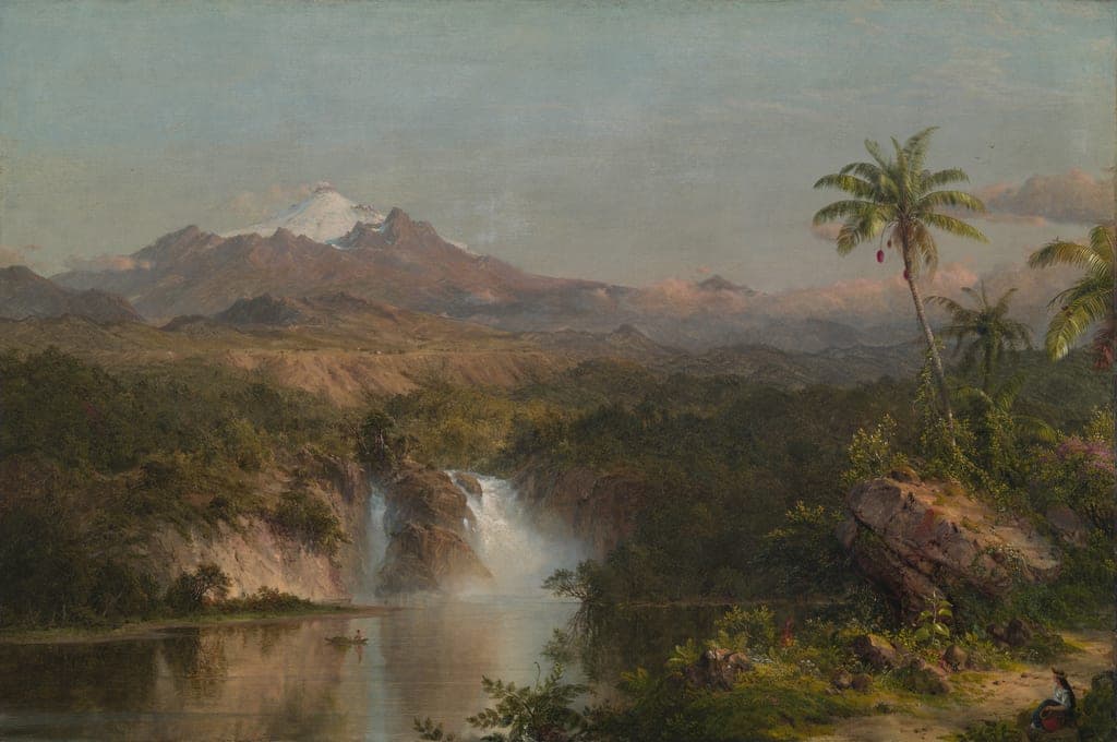 View of Cotopaxi by Frederic Edwin Church (American, 1826–1900) — fine art print