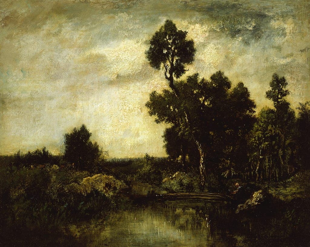 Landscape by Théodore Rousseau (French, 1812–1867) — fine art print