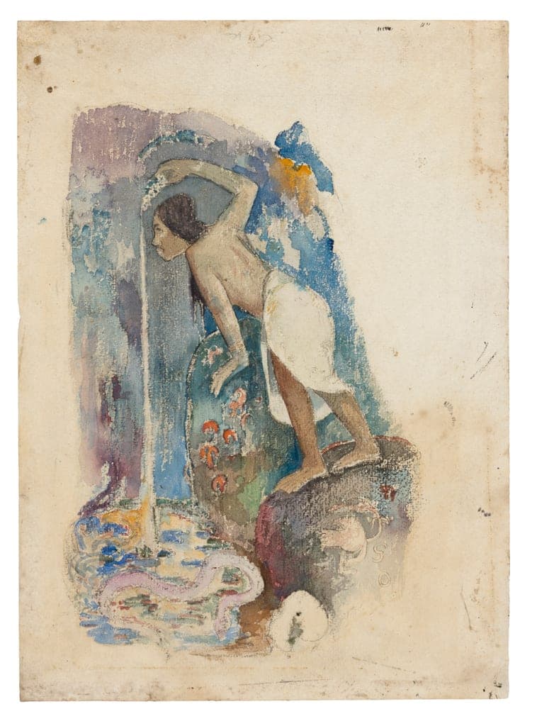 Pape moe by Paul Gauguin
French, 1848-1903 — fine art print