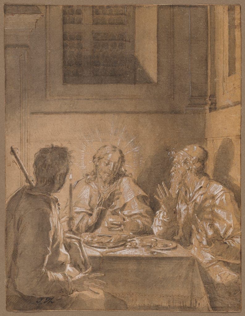Supper at Emmaus by Pieter de Witte
Flemish, 1548-1628 — fine art print