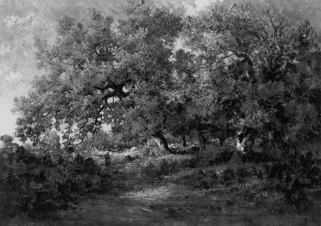 Landscape by Théodore Rousseau (French, 1812–1867) — fine art print