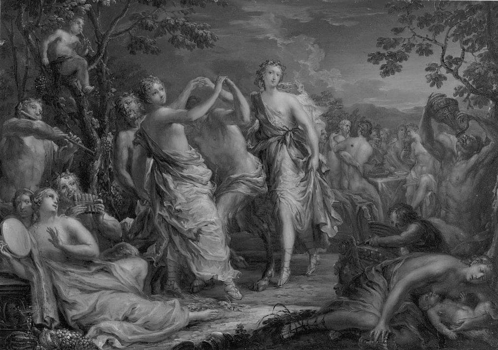 Bacchic Revels by Johann Georg Platzer (Austrian, 1704–1761) — fine art print