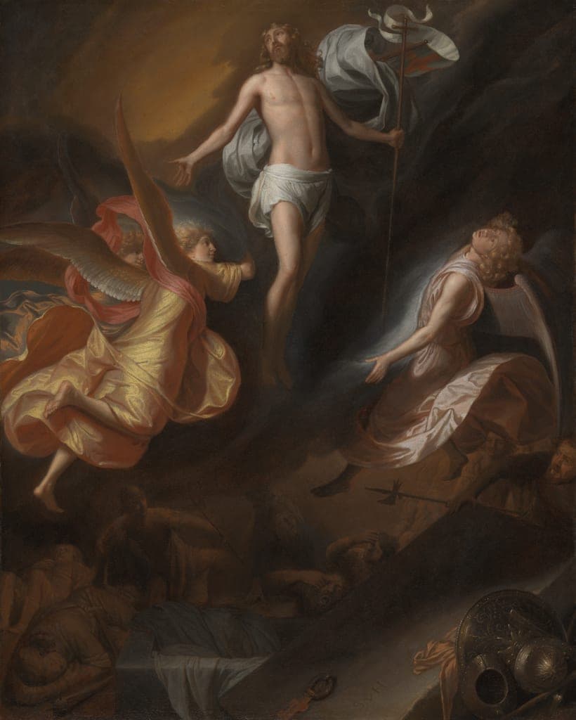 Resurrection of Christ by Samuel van Hoogstraten (Dutch, 1627-1678) — fine art print