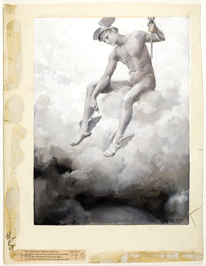 On This Side of Jove's Clouds by Will Hicock Low
American, 1853-1932 — fine art print