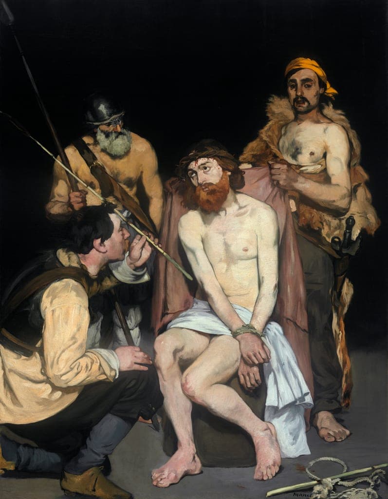 Jesus Mocked by the Soldiers by Édouard Manet (French, 1832–1883) — fine art print