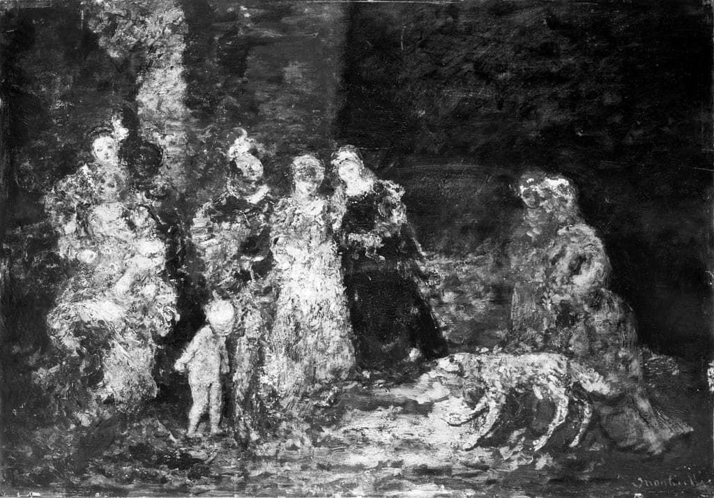 The Fairies by Adolphe Monticelli (French, 1824–1886) — fine art print