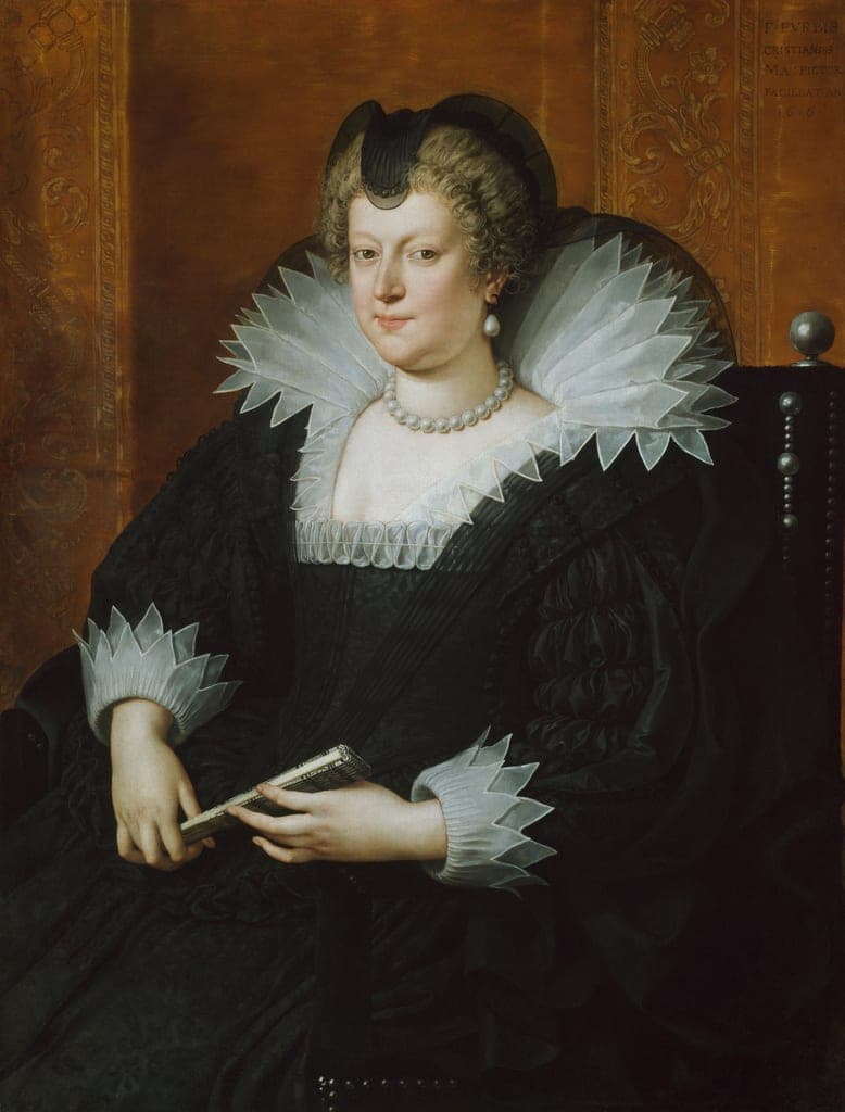 Marie de’ Medici by Frans Pourbus the Younger (Flemish, 1569-1622) — fine art print