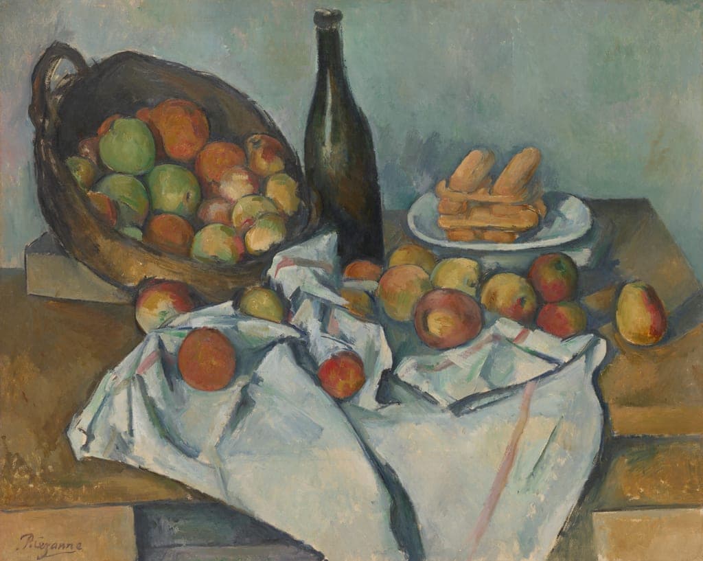 The Basket of Apples by Paul Cezanne (French, 1839–1906) — fine art print