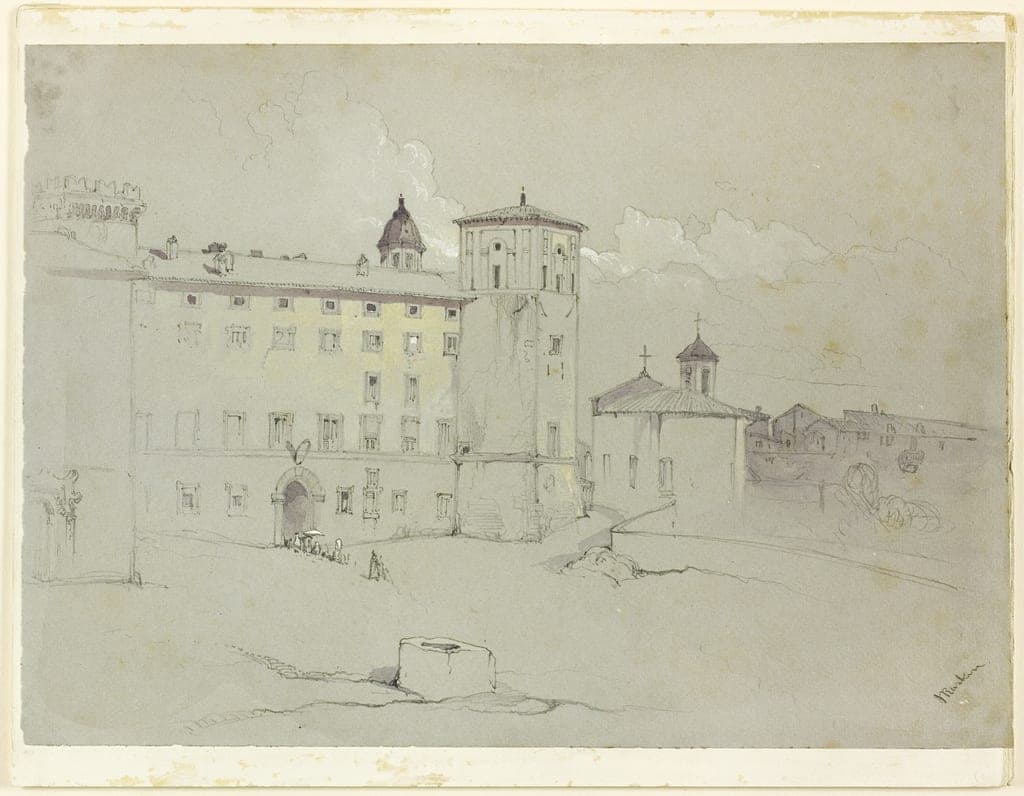 Viterbo by John Ruskin
English, 1819-1900 — fine art print