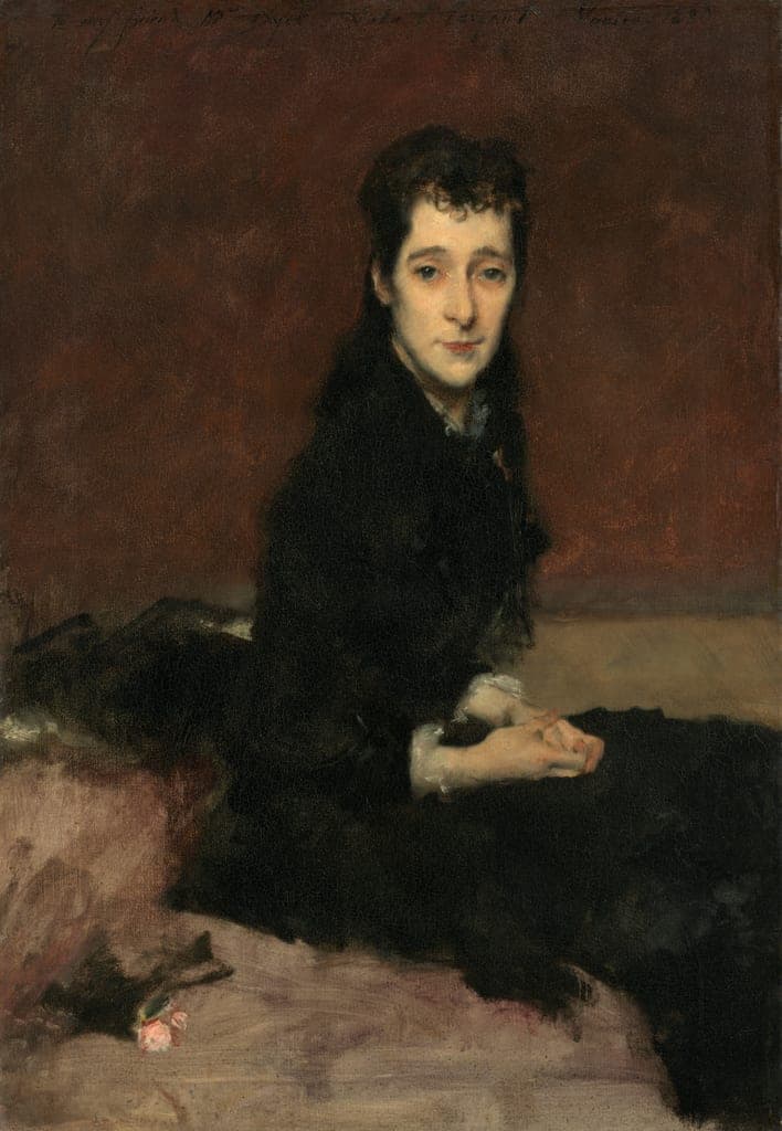 Mrs. Charles Gifford Dyer (Mary Anthony) by John Singer Sargent (American, 1856–1925) — fine art print