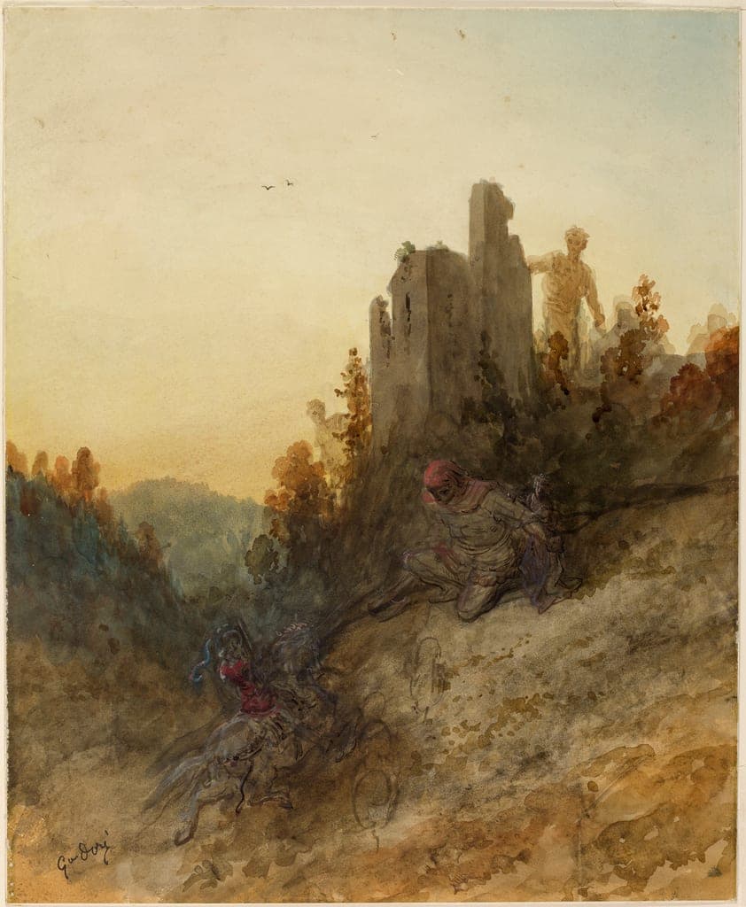 The Princess is Held Captive by Gustave Doré
French, 1832-1883 — fine art print