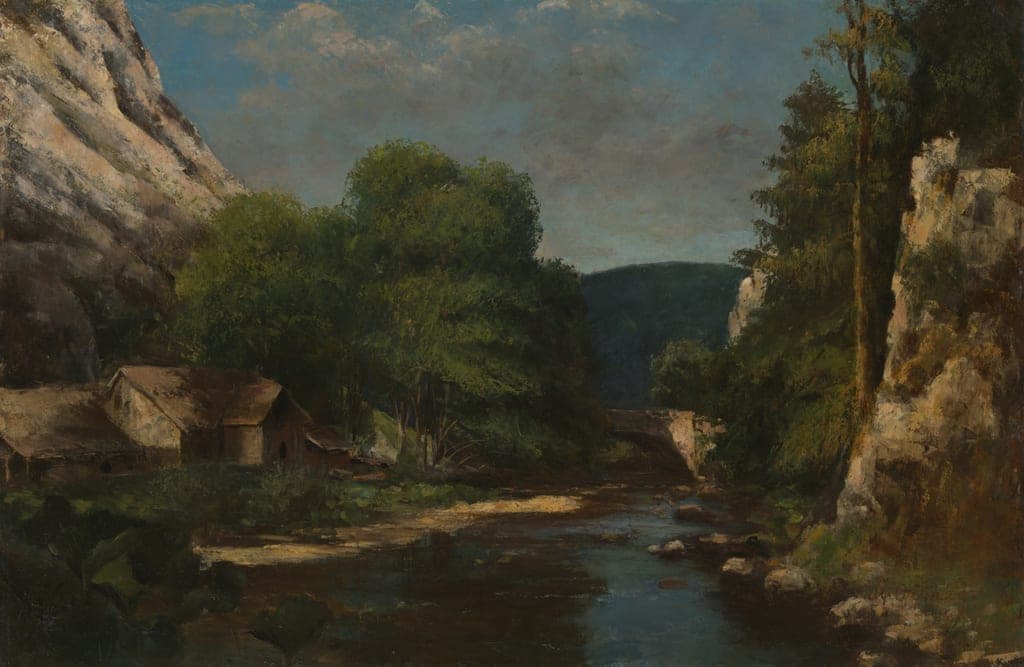 Landscape by Marcel Ordinaire (French, 1848–1896) — fine art print
