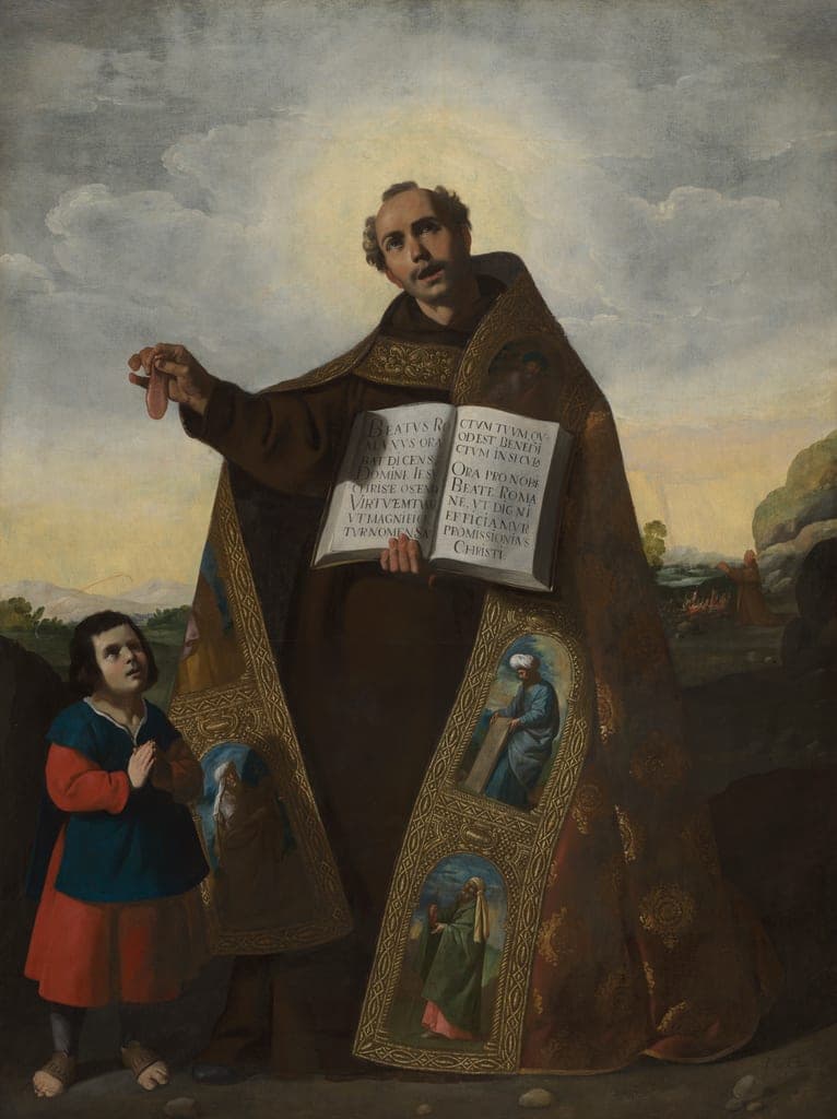 Saint Romanus of Antioch and Saint Barulas by Francisco de Zurbarán (Spanish, 1598–1664) — fine art print