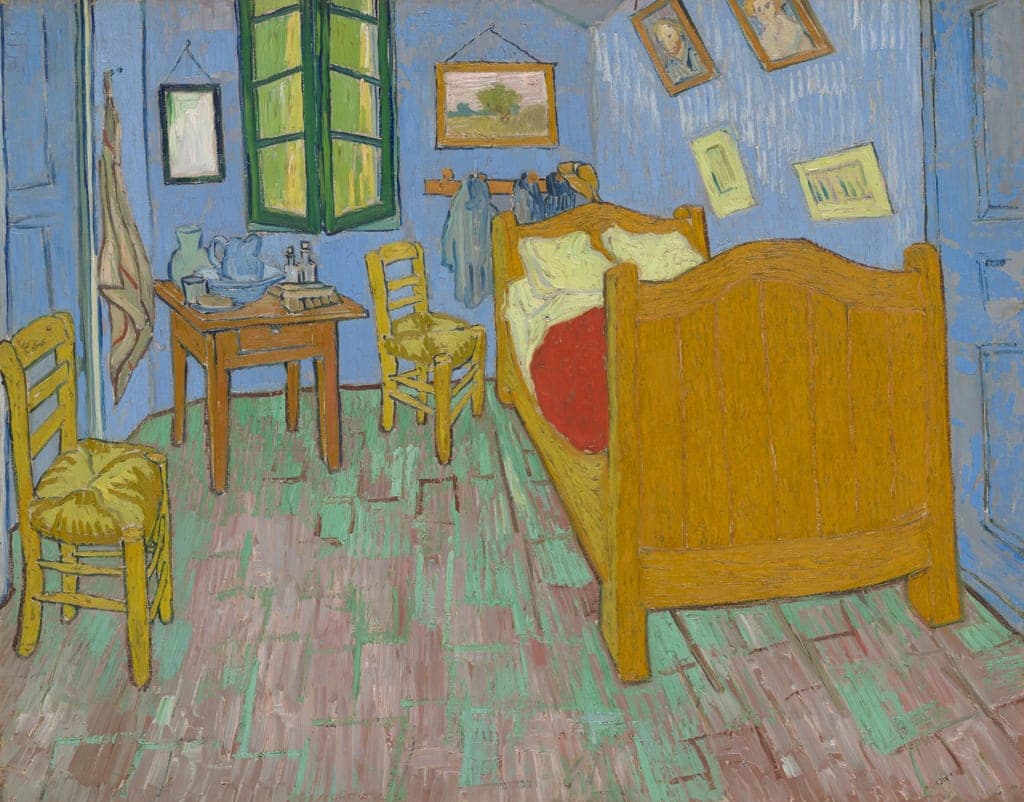 The Bedroom by Vincent van Gogh (Dutch, 1853–1890) — fine art print