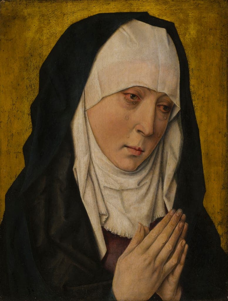Mater Dolorosa (Sorrowing Virgin) by Workshop of Dieric Bouts (Netherlandish, 1415–1475) — fine art print