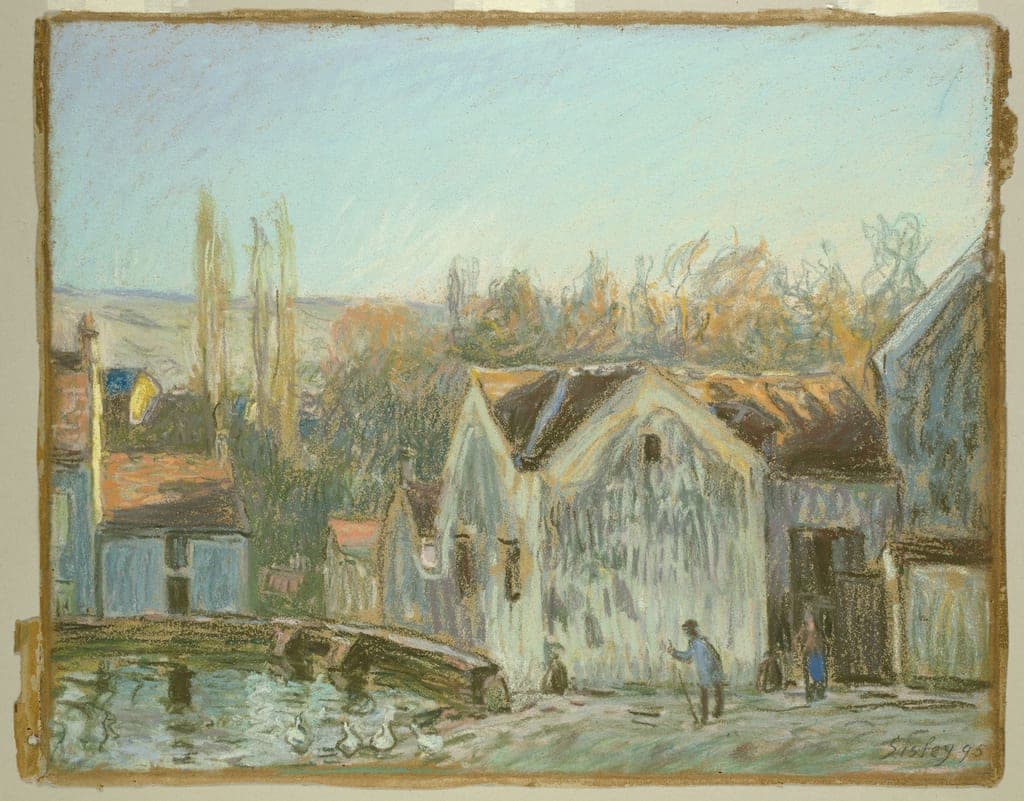 A Corner of Moret-sur-Loing by Alfred Sisley
French, 1839-1899 — fine art print