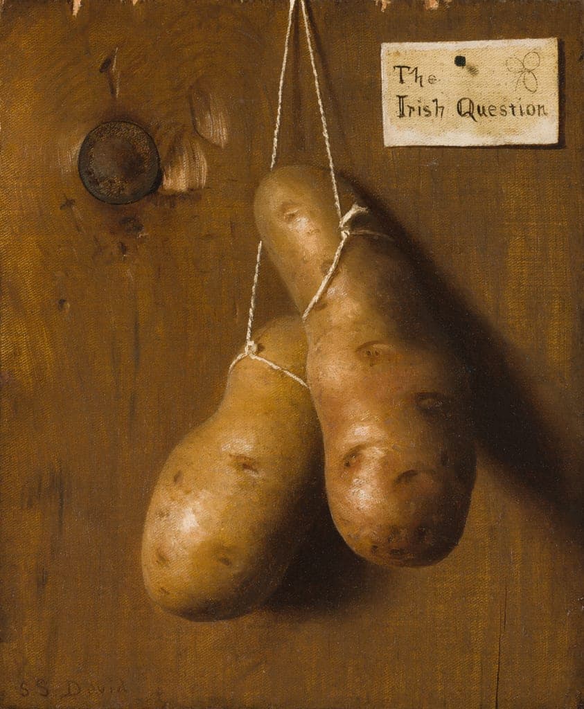 The Irish Question by De Scott Evans
American, 1847–1898 — fine art print