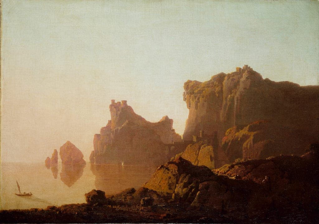 The Gulf of Salerno by Joseph Wright of Derby (English, 1734-1797) — fine art print