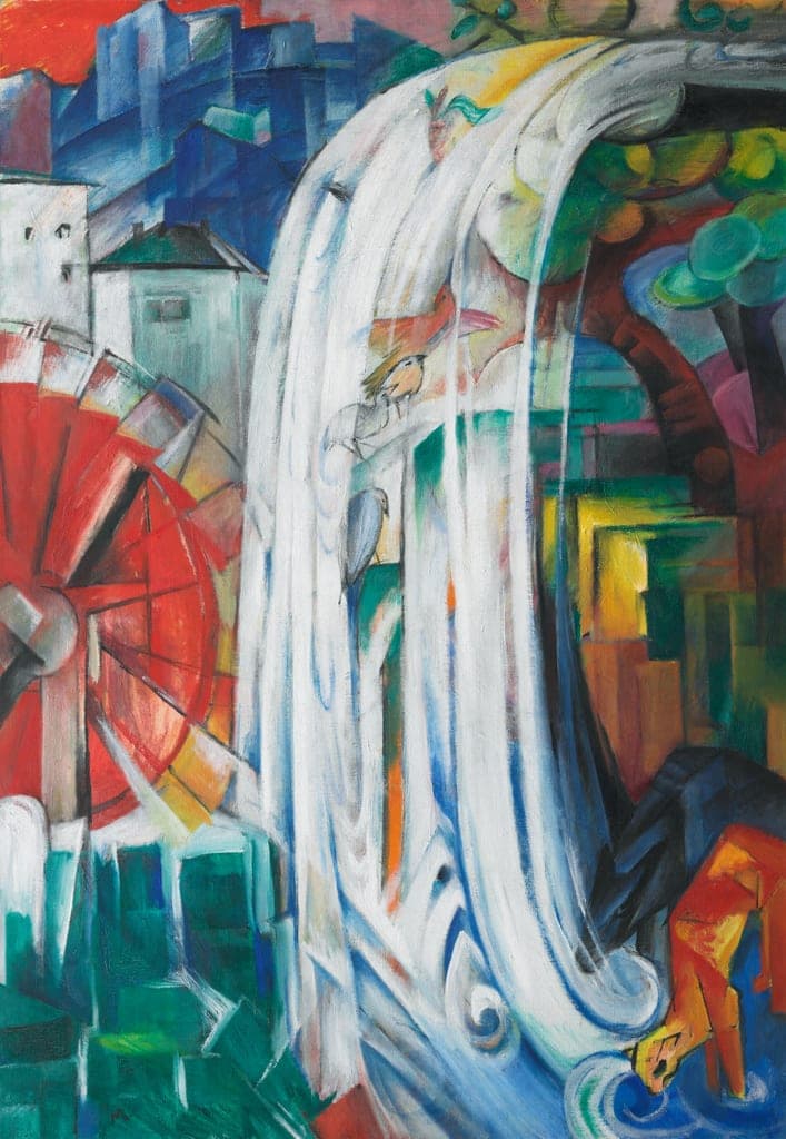The Bewitched Mill by Franz Marc
German, 1880–1916 — fine art print
