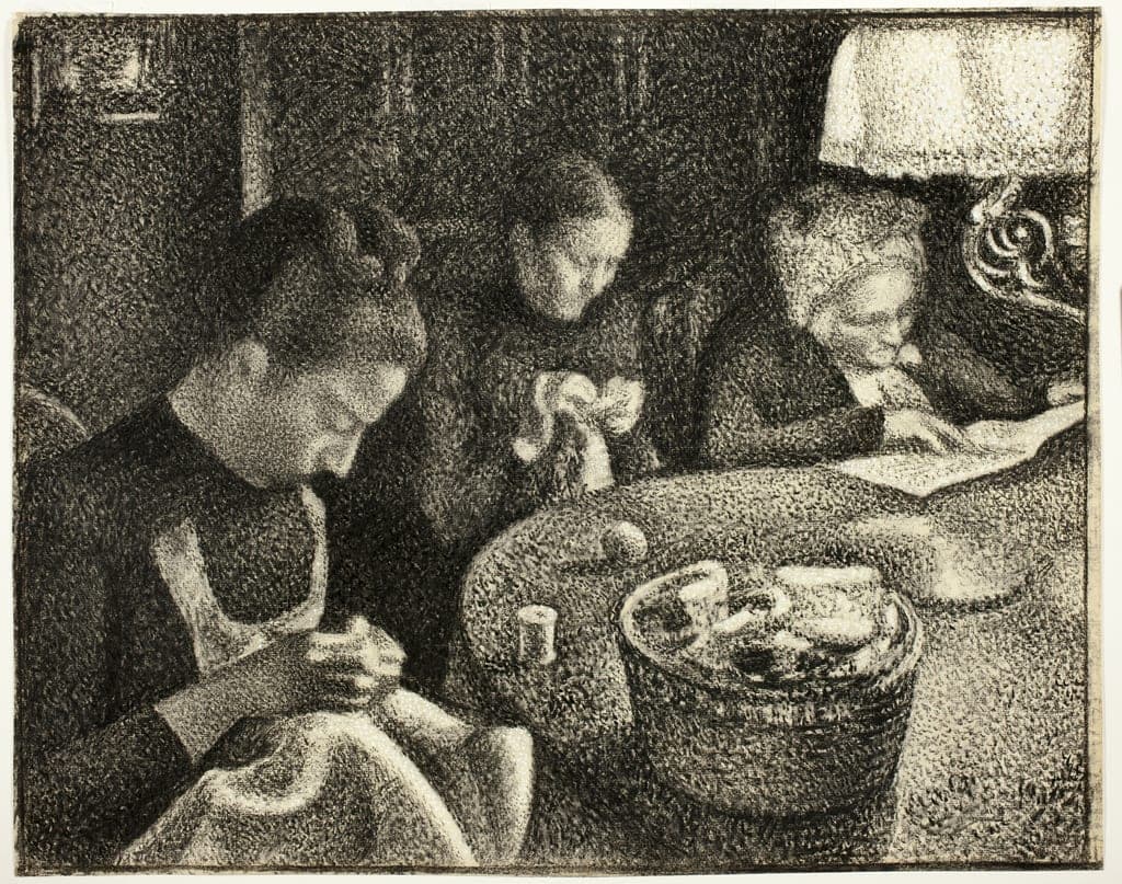 Bourgeois Interior by Georges Lemmen
Belgian, 1865-1916 — fine art print