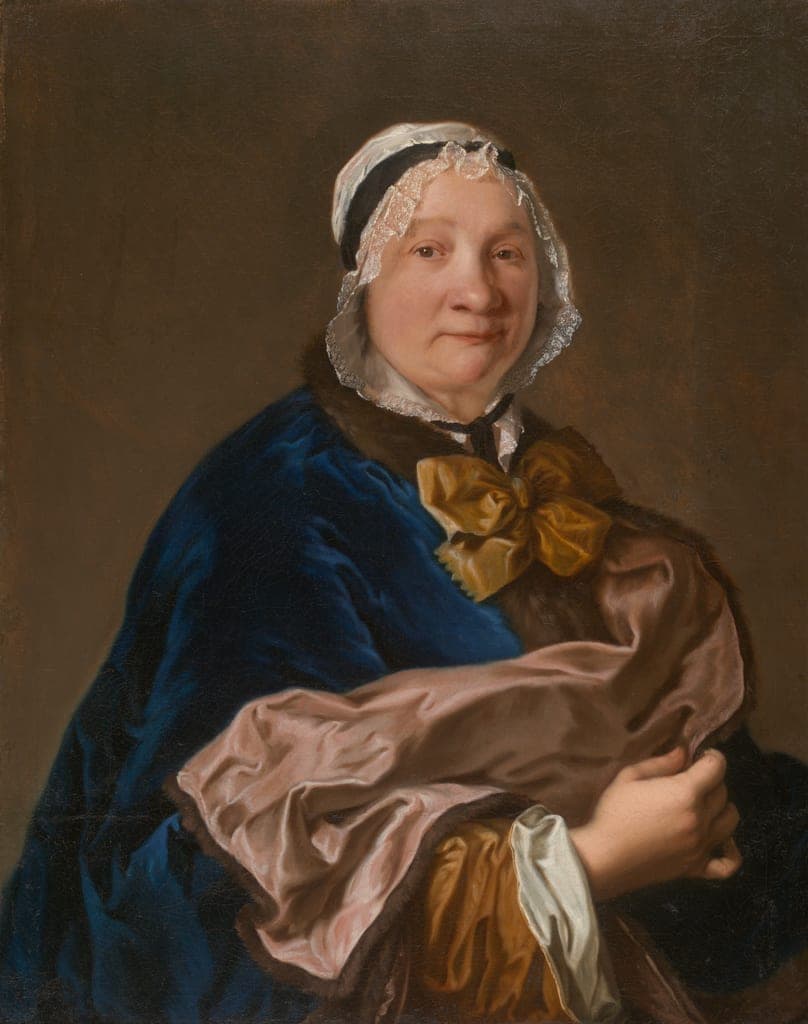 Portrait of a Lady by Artist unknown (French or Swiss, active 18th century) — fine art print