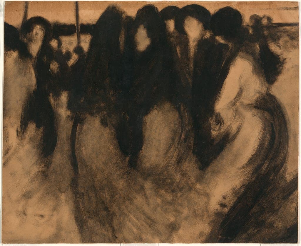 Women in Landscape by Attributed to Eugène Carriére
French, 1849–1906 — fine art print