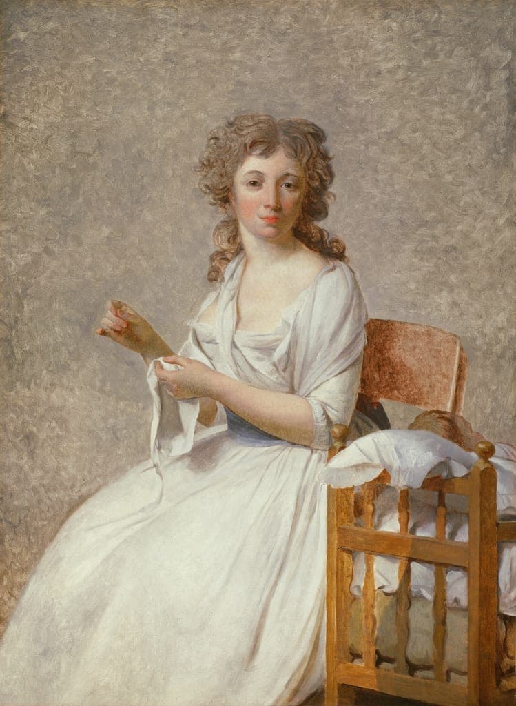 Madame de Pastoret and Her Son by Jacques-Louis David (French, 1748–1825) — fine art print