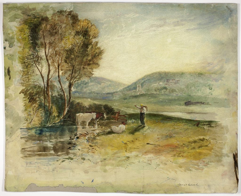 Scene at Lutworth by After Joseph Mallord William Turner
English, 1775-1851 — fine art print