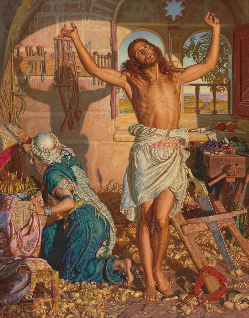 The Shadow of Death by William Holman Hunt (English, 1827-1910) — fine art print