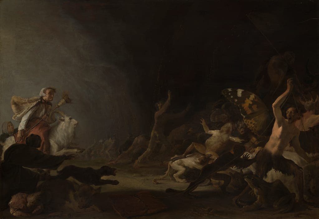 A Witches' Sabbath by Cornelis Saftleven (Dutch, 1607–1681) — fine art print