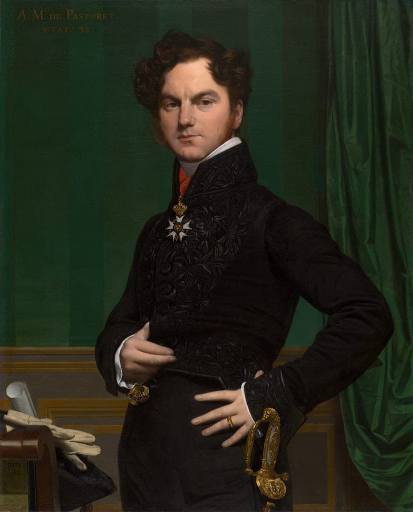 Amédée-David, the Comte de Pastoret by Jean-Auguste-Dominique Ingres (French, 1780-1867) — fine art print
