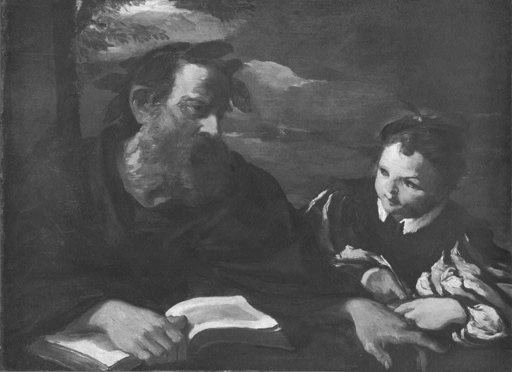 Homer Dictating by Pier Francesco Mola (Italian, 1612–1666) — fine art print