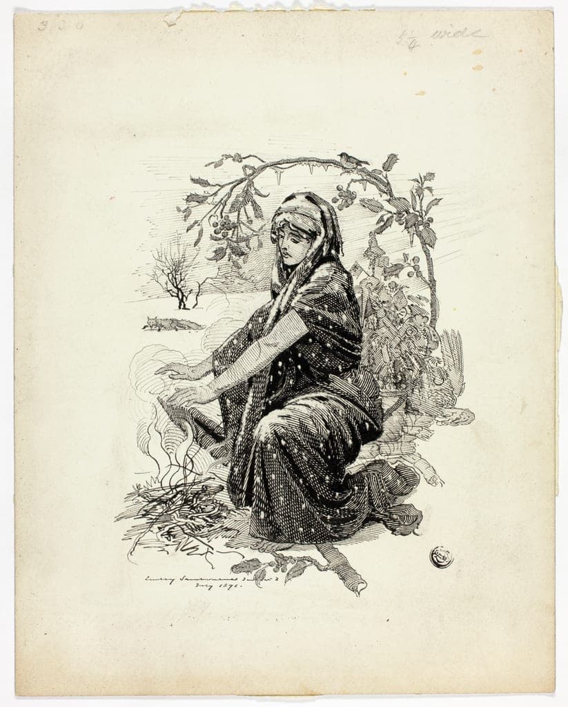 Winter by Linley Sambourne
English, 1845-1910 — fine art print
