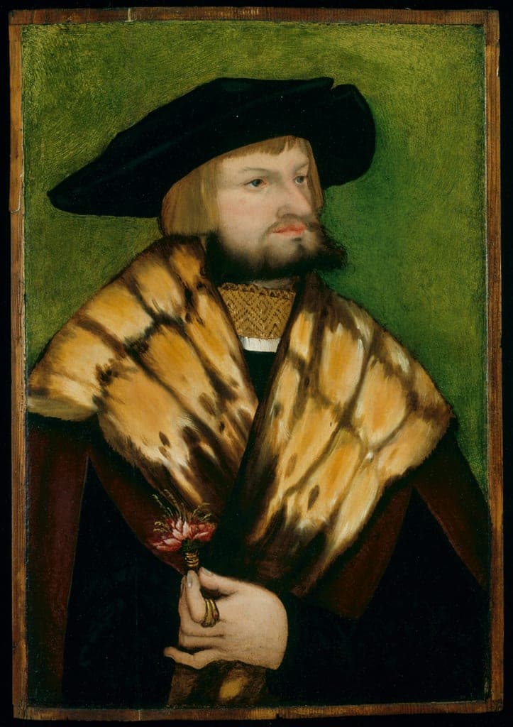 Portrait of Leonhard Fuchs by German; Bavaria — fine art print