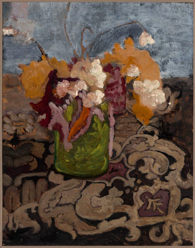 Still-Life with a Green Flower Vase by Paula Modersohn-Becker
German, 1876-1907 — fine art print