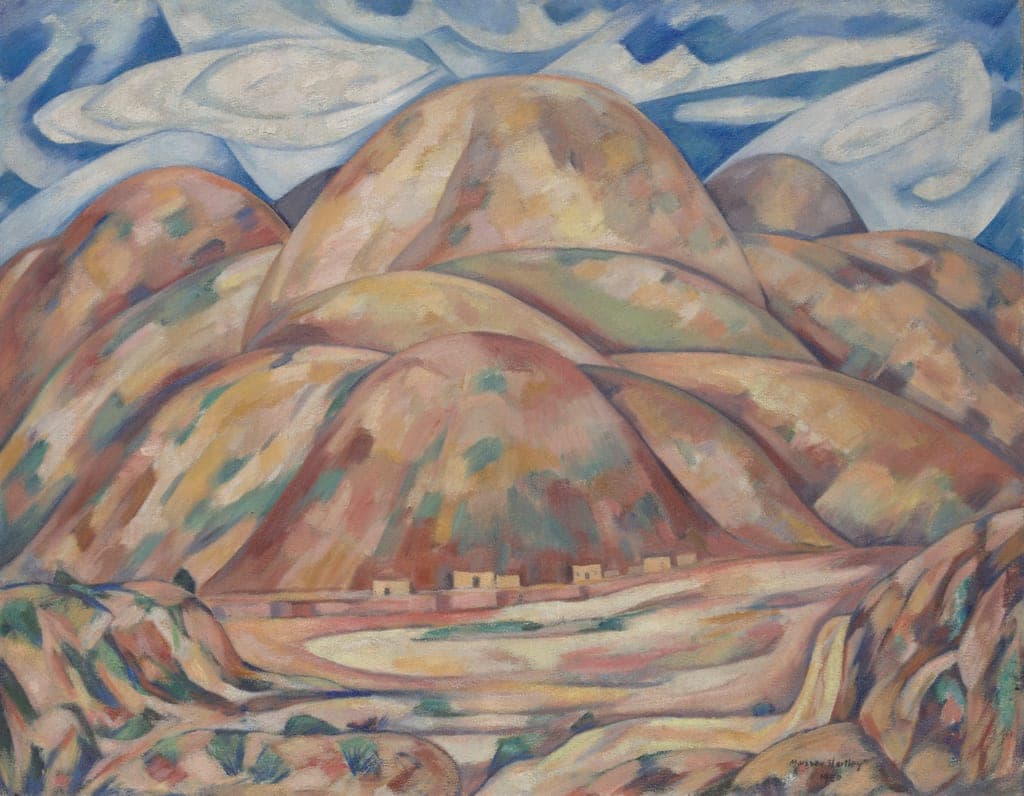 Landscape No. 3, Cash Entry Mines, New Mexico by Marsden Hartley (American, 1877–1943) — fine art print