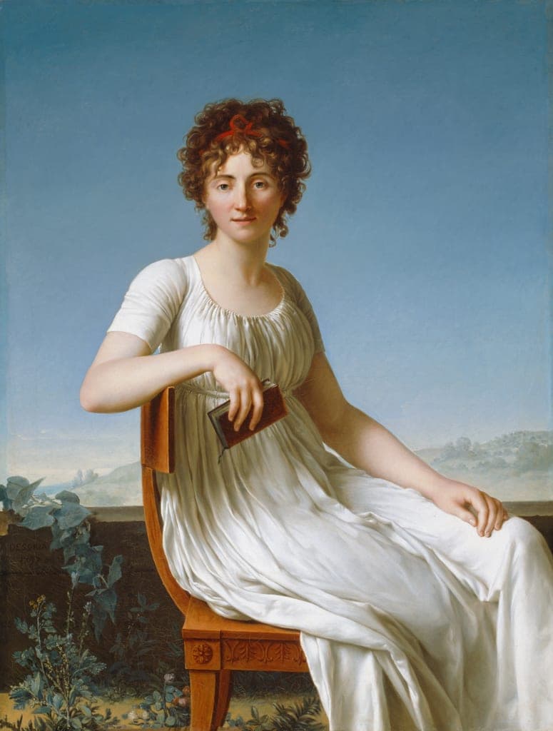 Portrait of Constance Pipelet by Jean-Baptiste-François Desoria (French, 1758–1832) — fine art print