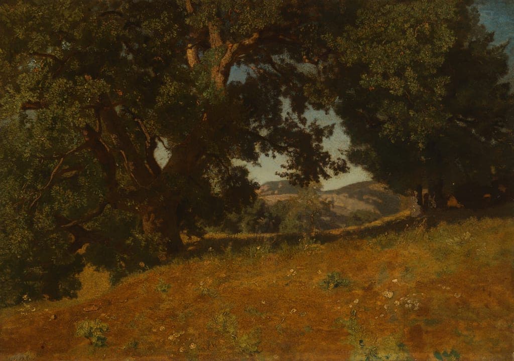 Landscape by Eugène Blery (French, 1805–1887) — fine art print