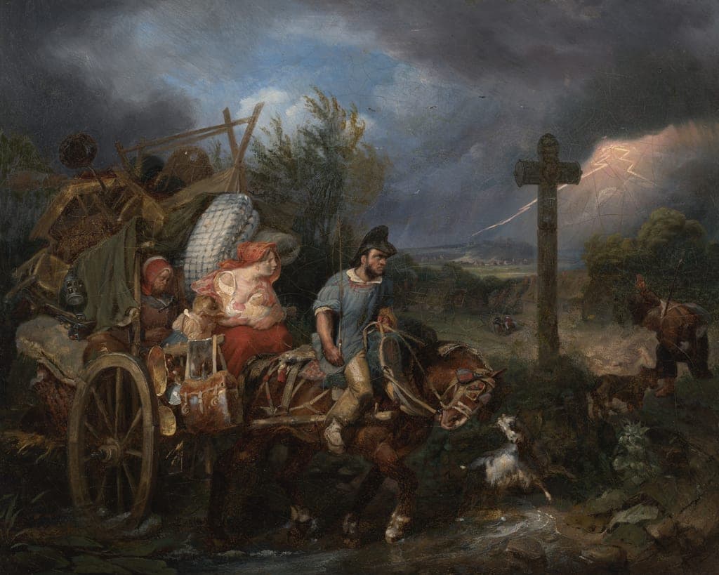 The Diligence by Nicolas Toussaint Charlet (French, 1792–1845) — fine art print