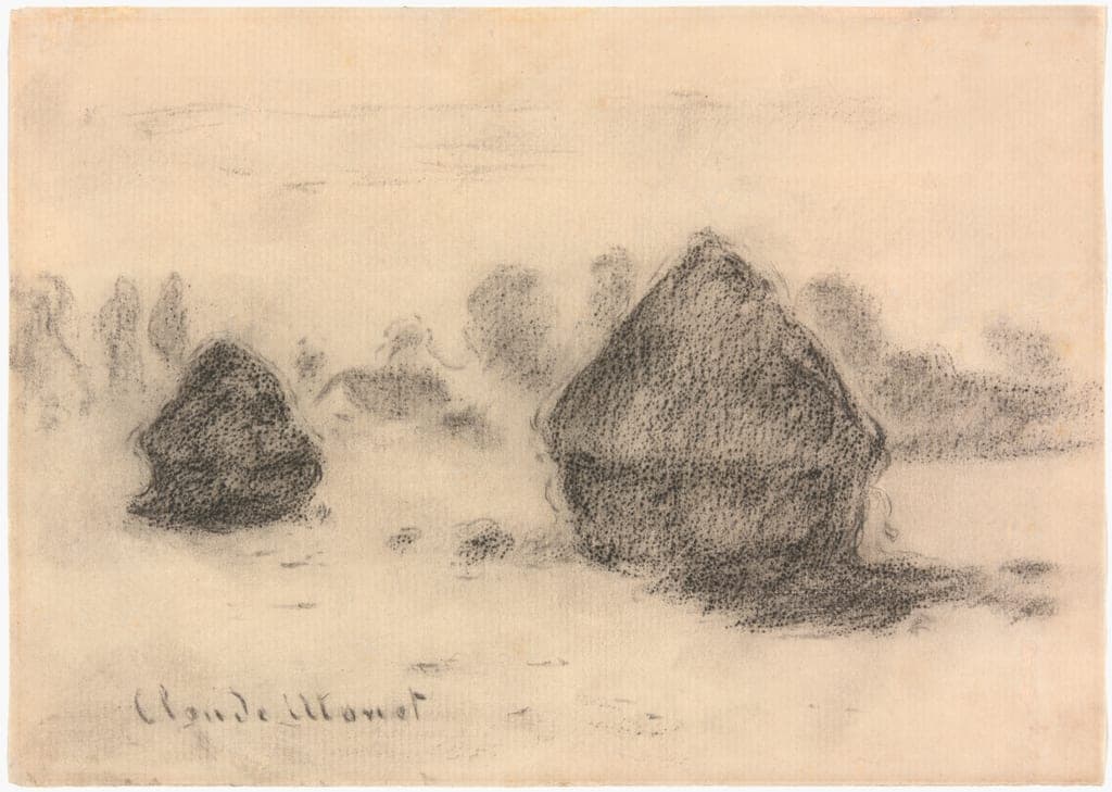 Stacks of Wheat by Claude Monet
French, 1840–1926 — fine art print